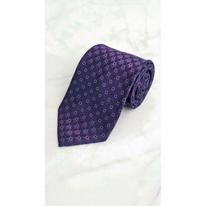 Disney Silk Tie Hidden Mickey Purple